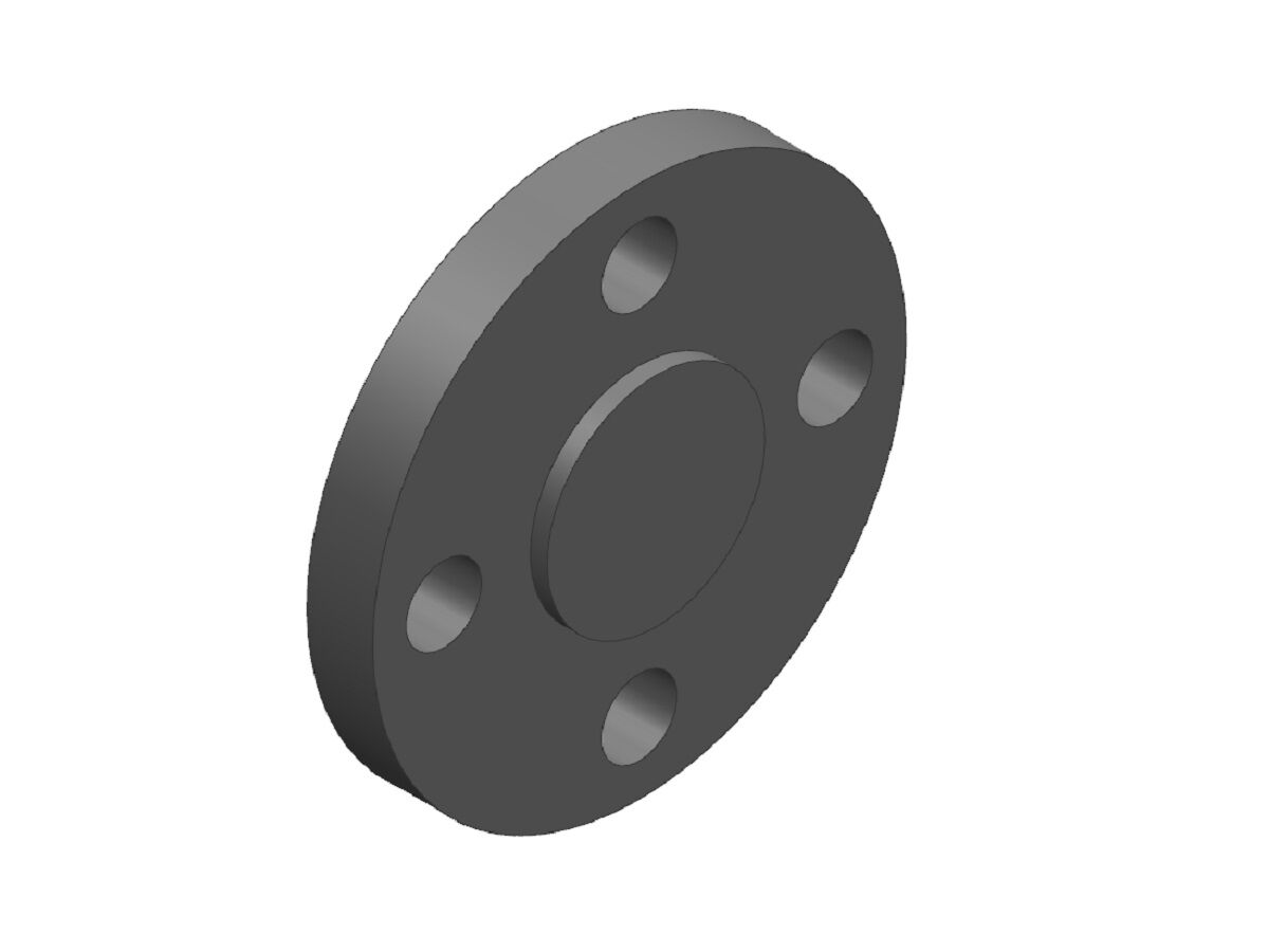 Schedule 80 PVCU Blind Flange ANSI150 40mm from Reece
