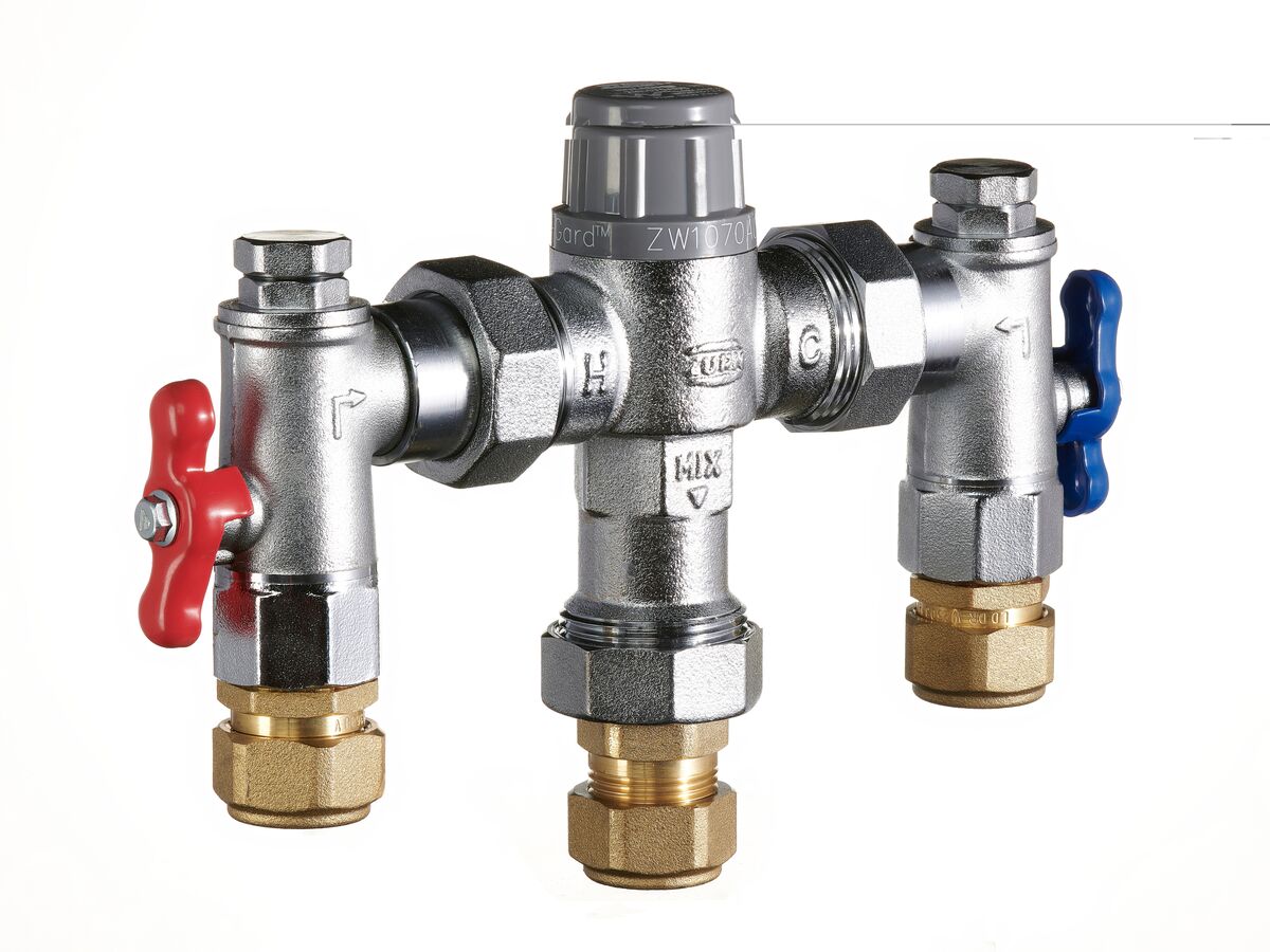 Wilkins Aqua Gard Thermostatic Mixing Valve 15mm from Reece