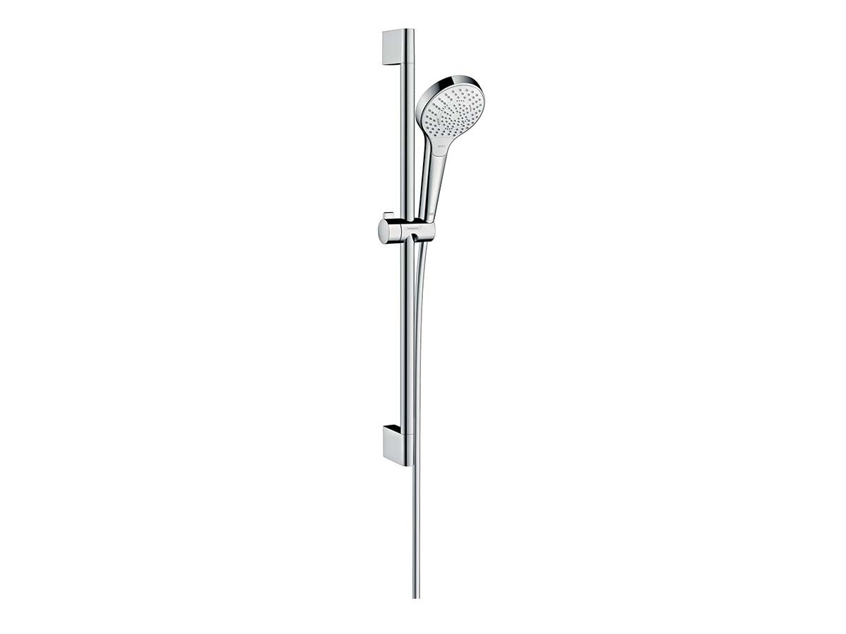 Hansgrohe Croma Select S Multi Rail White/ Chrome (3 Star) from Reece