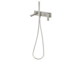 Milli Glance Wall Bath / Shower System (3 Star) Brushed Nickel
