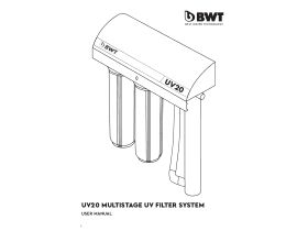 User Manual - BWT Multistage UV System - UV20