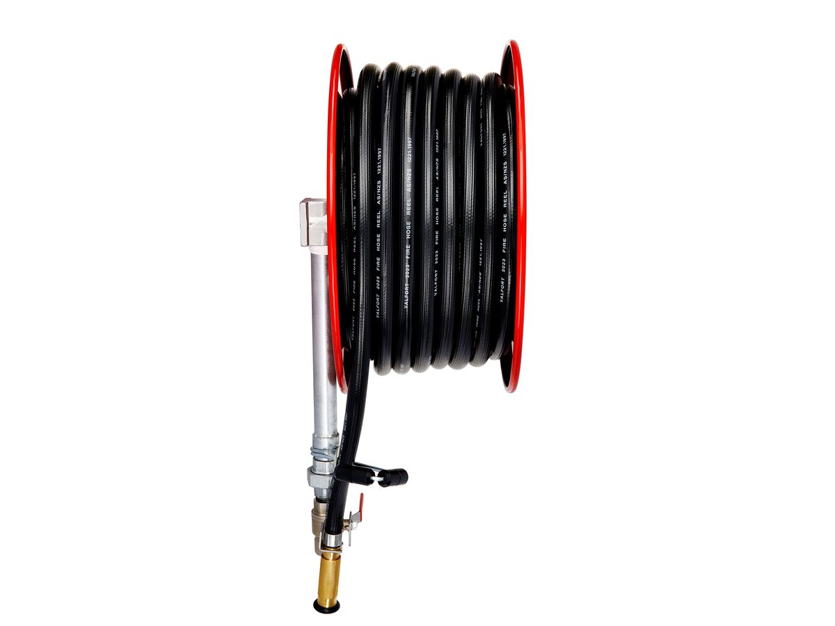 Valfort 480 Fire Hose Reel WithBlack Hose