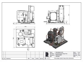 Tecumseh EVO-Aqua Water Cooled Condensing Unit R404A TFH4540ZHR-HE 3 Phase