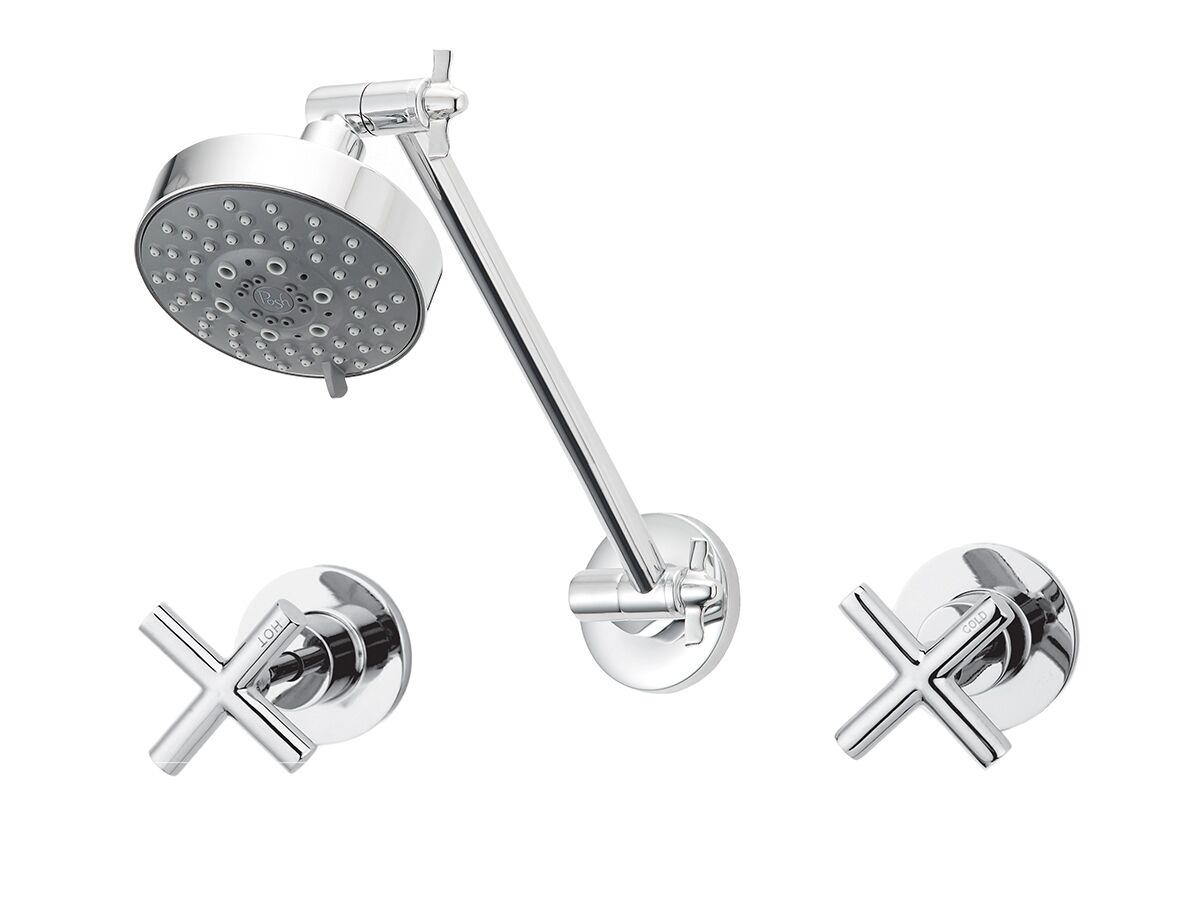 Posh Solus Shower Set Chrome (3 Star)