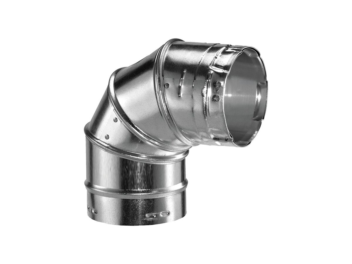 Abey Duravent 90 Degree Adjustable Elbow Round