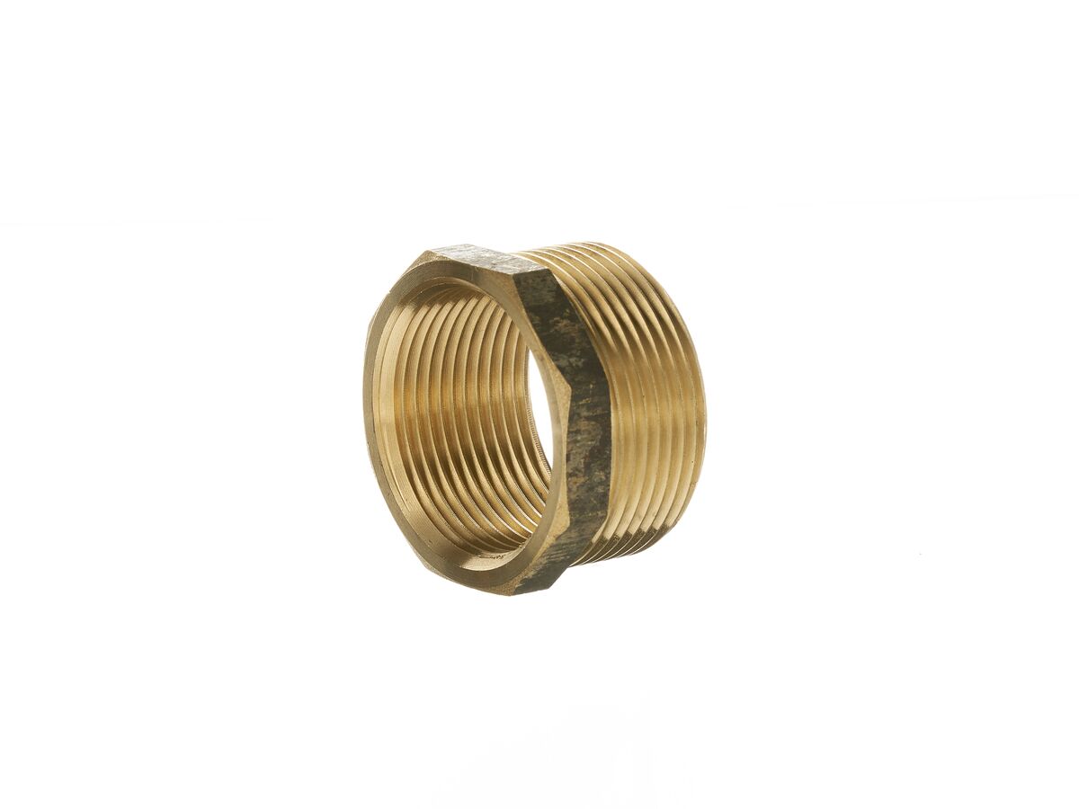 Brass Reducing Bush 40mm x 32mm from Reece