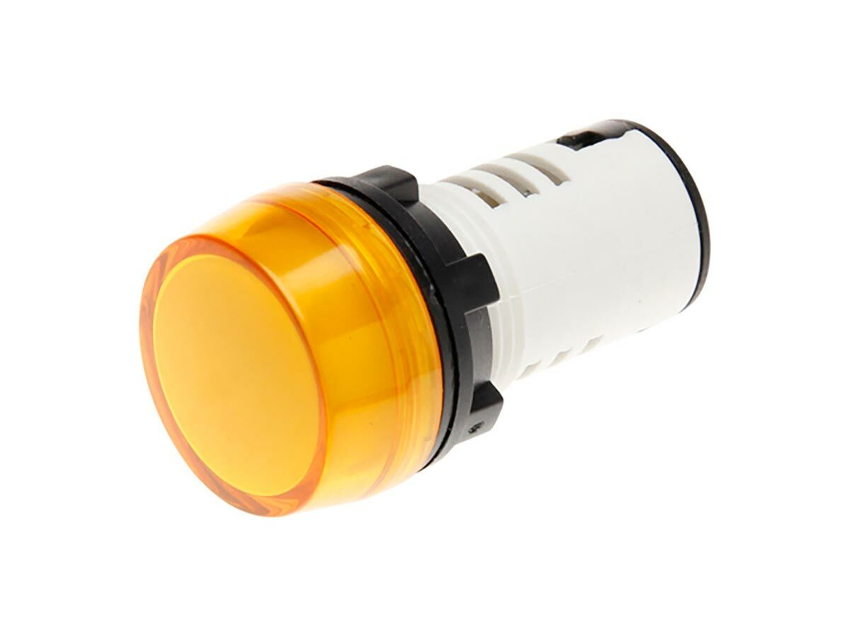 Eureka Amber Led Indicat 22mm PL22/240A from Reece