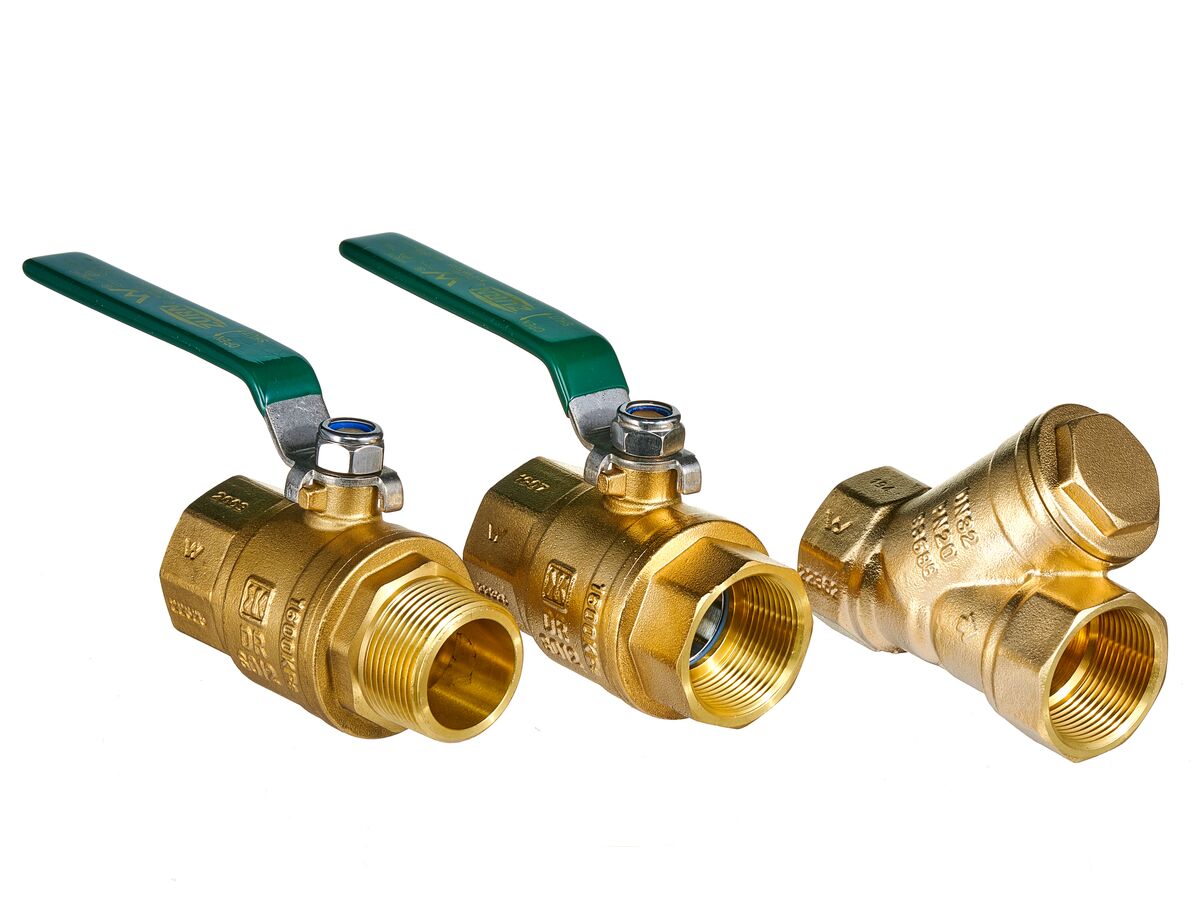 Zurn Backflow Reduced Pressure Zone with Ball Valve & Y Strainer 32mm