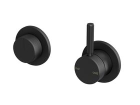 Hero - Milli Etch Shower Mixer Tap with Diverter Matte Black