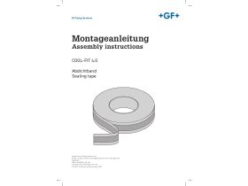 Installation Instructions - Cool-Fit 4.0 - Sealing Tape