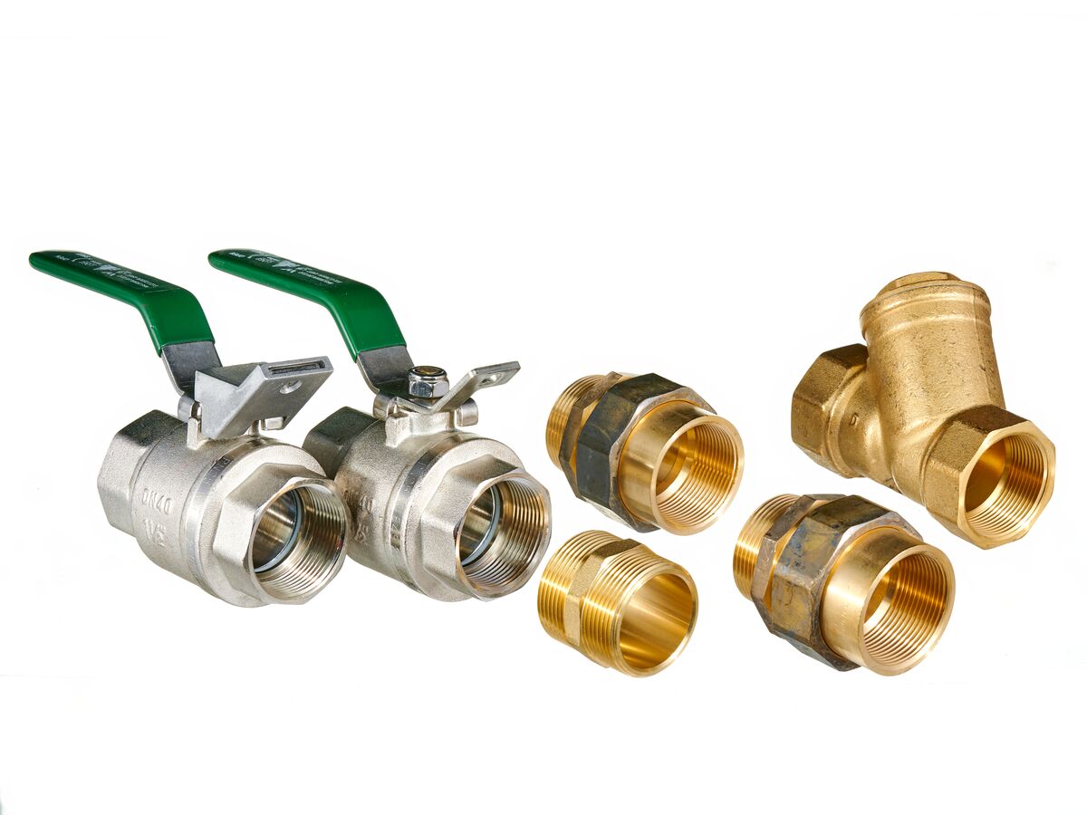 Zurn Backflow Reduced Pressure Zone with Lockable Ball Valve YStrainer