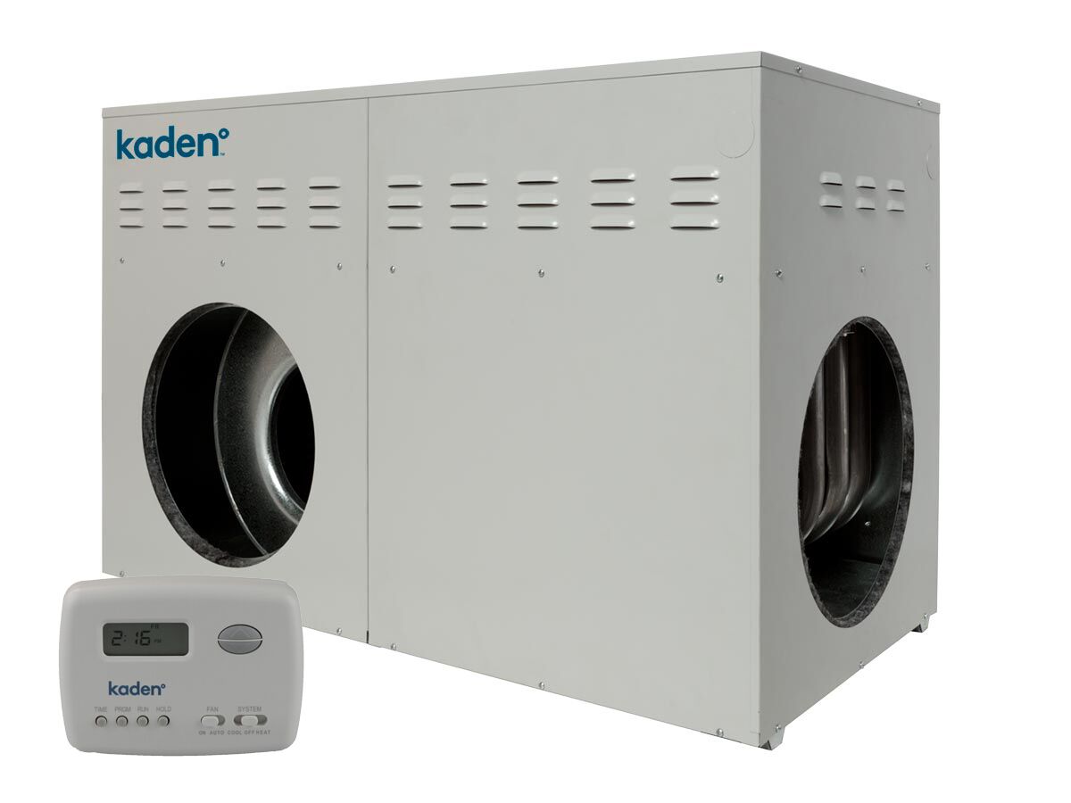 Kaden Ducted Heater 4 Star Universal Ku420 Natural Gas 19kW Includes