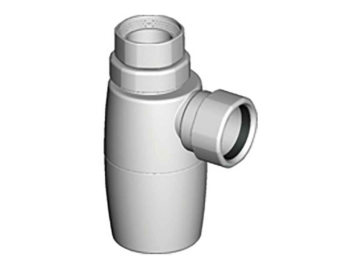 Plastec Loose Nut Bottle Trap 40mm White