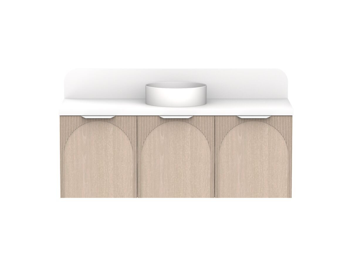 ADP Archie by Alisa & Lysandra Door Vanity Unit Centre Bowl 1350 Caesarstone