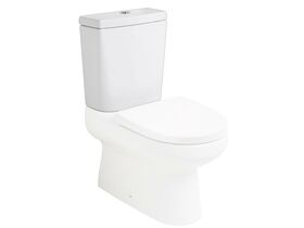 Porcher Cygnet Close Coupled Back To Wall Square Cistern (4 Star)