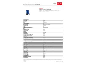 Specification Sheet - Maneurop Compressor 3Ph NTZ108-4LR1
