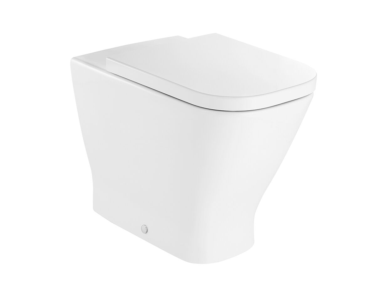 The Gap Back To Wall Comfort Height Pan with Seat White (4 Star)