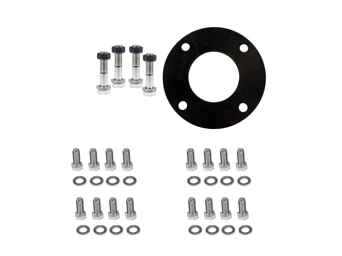 EPDM Gasket & 316 Stainless Steel Bolt Kit with Molybond Nuts For Zurn Backflow DCV/RPZ Assembly with Dimax Y-Strainer and Lugged Butterfly Valves Table D/E