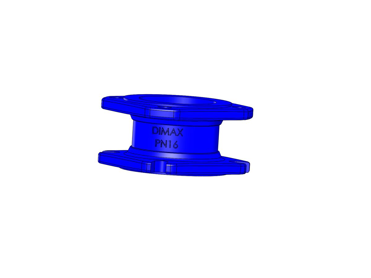 Dimax Ductile Iron Hydrant Riser (Flange x Flange) PN16 B5 100mm x 100mm
