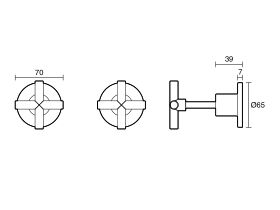 Technical Drawing - Posh Solus Wall Top Assembly