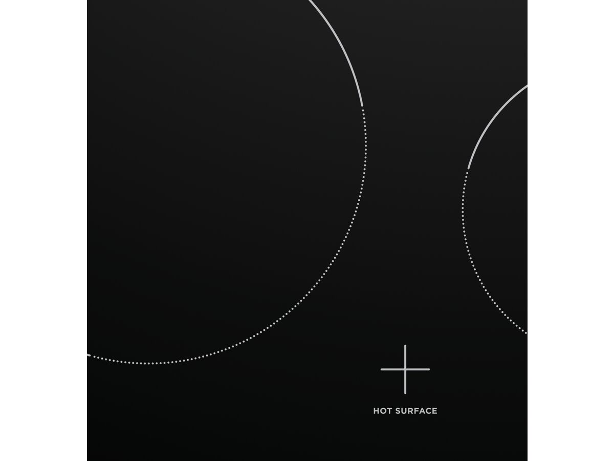 Westinghouse WHC642BC Ceramic 4 Zone Ceramic Glass 60cm Knob Control
