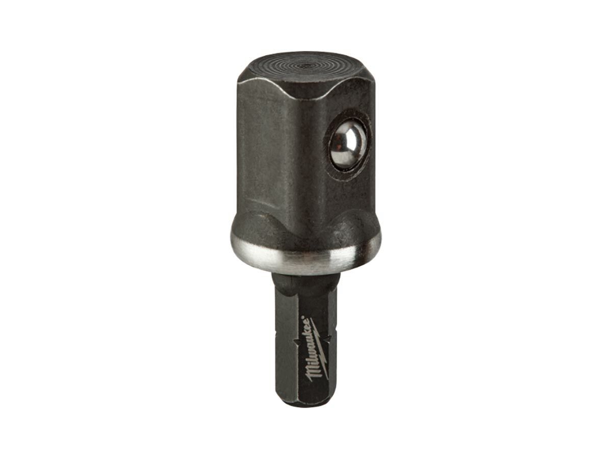 Milwaukee Shockwave 1 2 Socket Adaptor From Reece Milwaukee Shockwave 1 2 Socket Adaptor From Reece