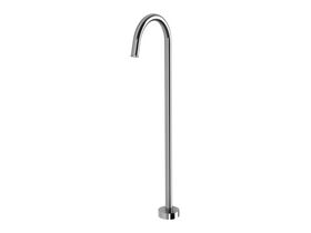 Hero - Milli Etch Floor Mounted Bath Outlet Chrome