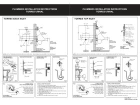 Installation Instructions - Caroma Torres Urinal Top Inlet Bare White (3 Star)