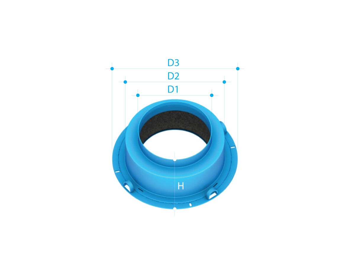 Promaseal CIL Low Cast In Collars 100mm from Reece