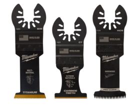 Milwaukee Mutli Tool variety 3pk blade