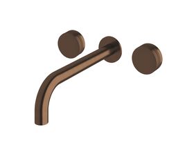 Milli Pure Bath Set 250mm with Cirque Textured Handles PVD Brushed Bronze