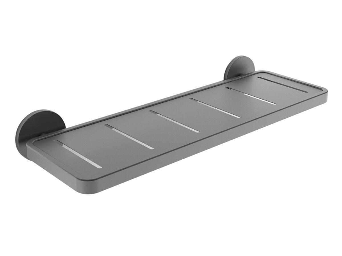 Milli Exo Shower Shelf Gunmetal from Reece