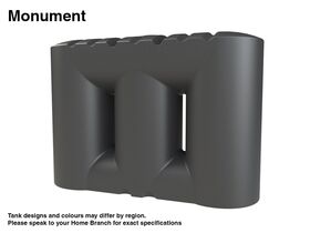 Rainwater Tank Poly Slimline 5000ltr