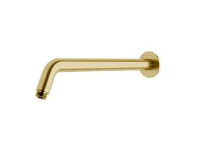 Milli Pure Horizontal Shower Arm 350mm PVD Brushed Gold