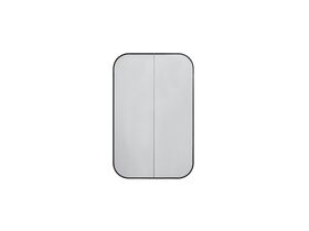 ISSY Cloud Double Mirror with Shaving Cabinet Custom 601-1000mm x 930mm x 146mm
