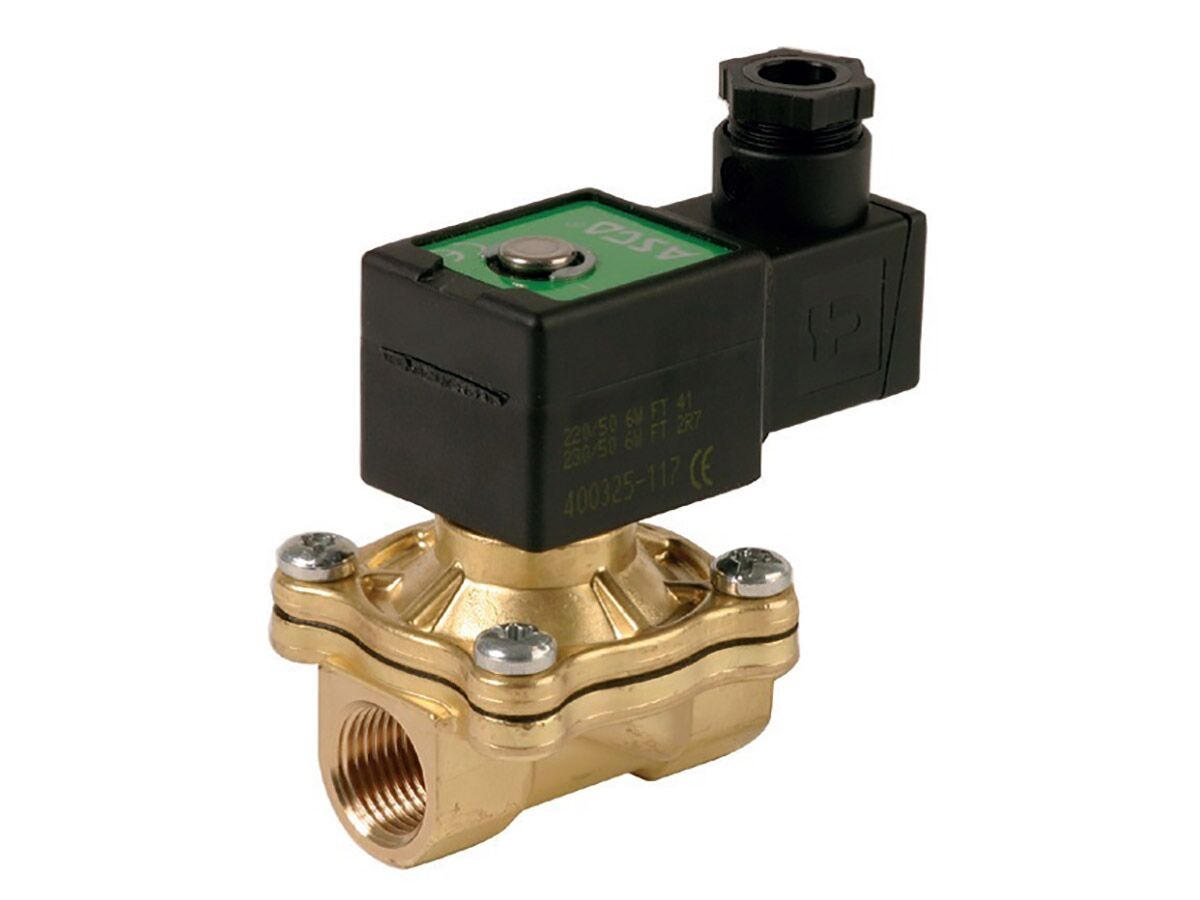 Asco Solenoid Valve 240V AC 238 Air/Water 15mm from Reece