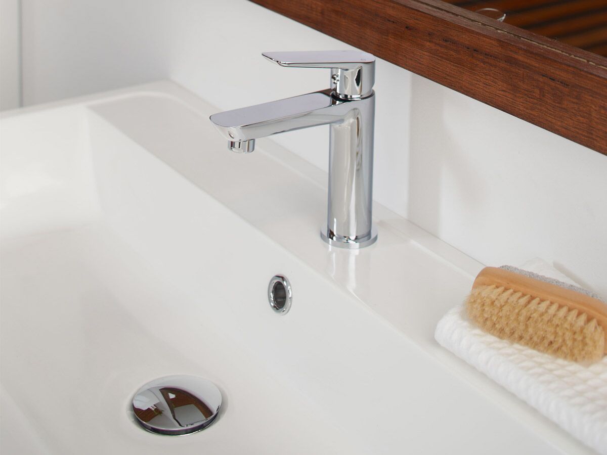 Mizu Bliss Basin Mixer Tap Chrome (4 Star) from Reece
