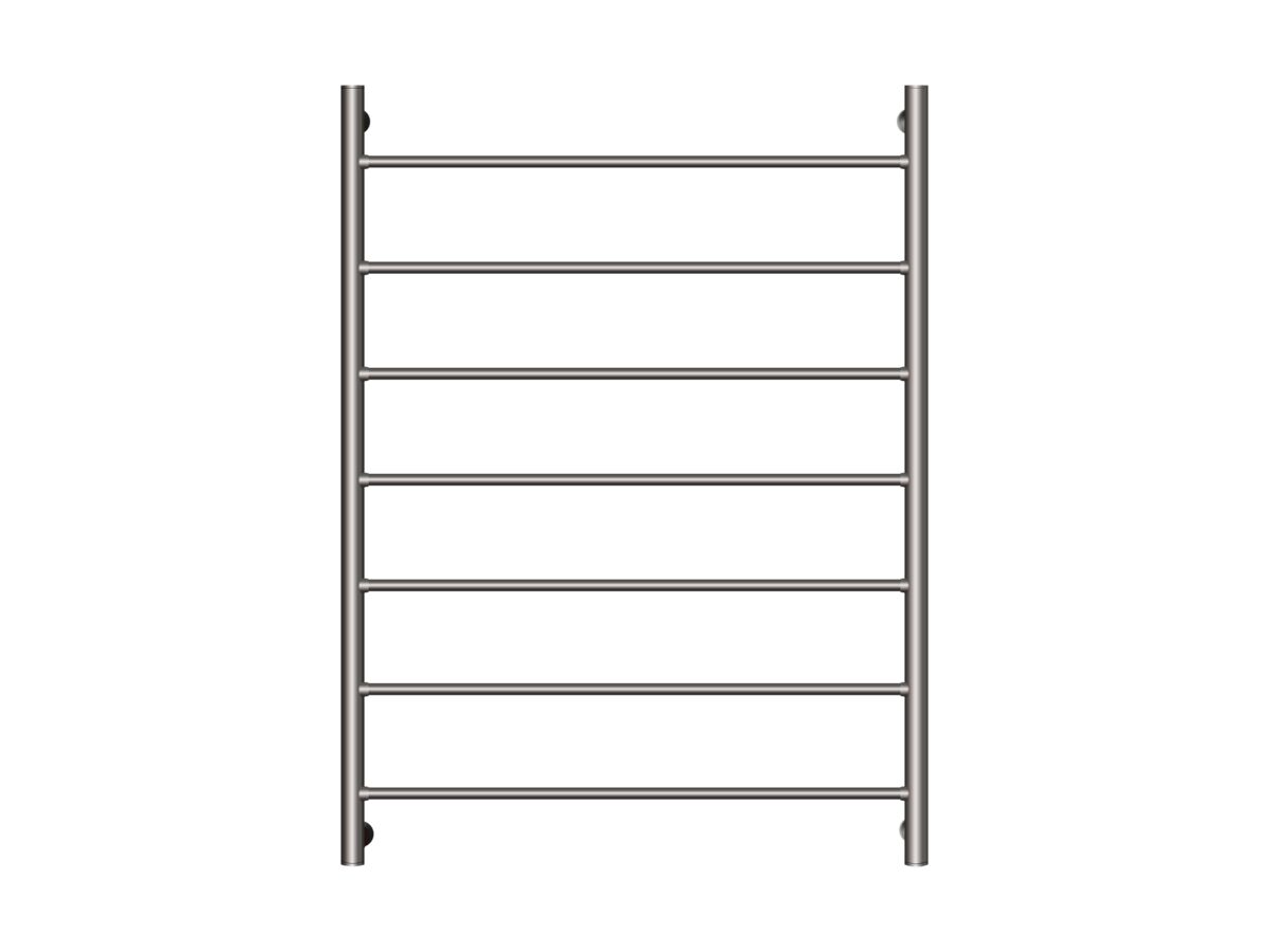 Milli Mood Edit Heated Towel Rail 800 x 1100mm Brushed Gunmetal