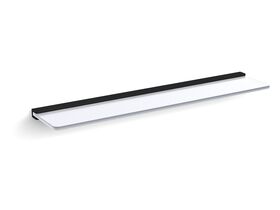Milli Glance Glass Shelf 600mm Black