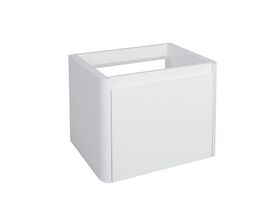 Posh Solus 500mm Wall Hung Vanity Unit 1 Drawer 1 Taphole with Overflow