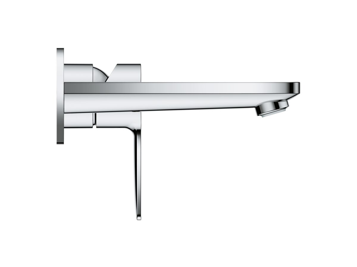 GROHE Lineare New Wall Basin Mixer Set 207mm Chrome (5 Star) from Reece