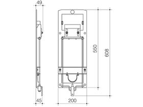 Caroma Integra Urinal Bracket D775 *ADD*