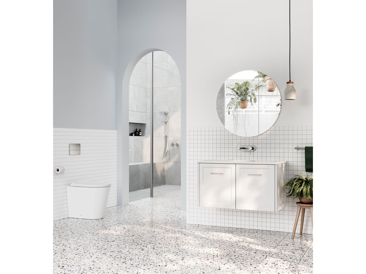 Kado Lux All Door 750mm Centre Bowl Wall Hung Caesarstone