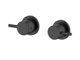 Mizu Drift Wall Top Assemblies Matte Black