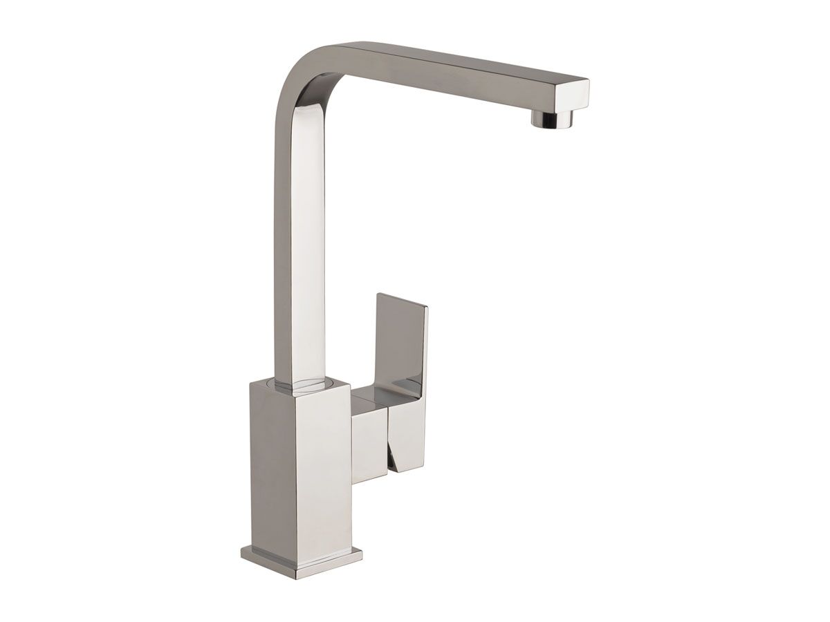 Mizu 1700 Gooseneck Sink Mixer Large Chrome (4 Star)