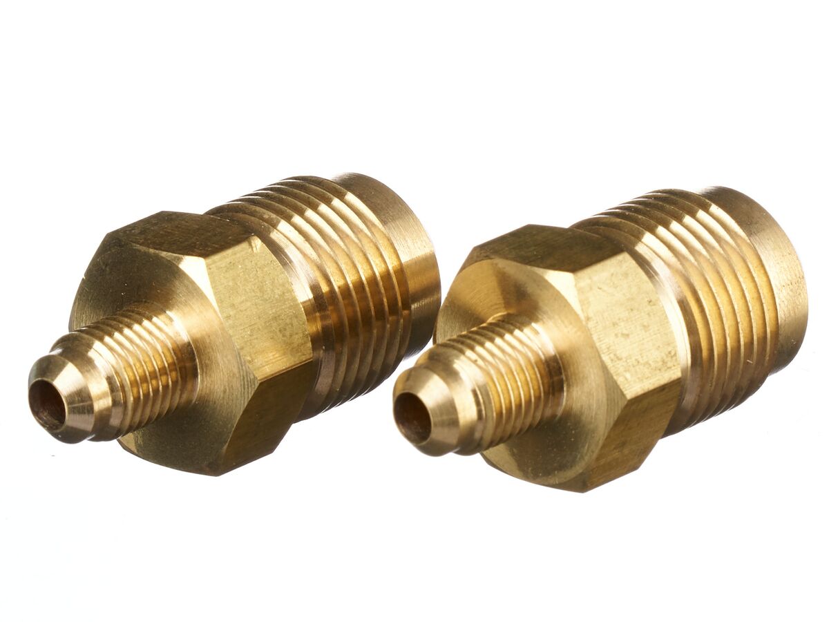 Heldon Brass Union 5/8" MF x 1/4" MF 200-1004