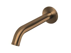 Hero - Milli Etch Wall Basin / Bath Outlet 200mm Brushed Bronze (6 Star)