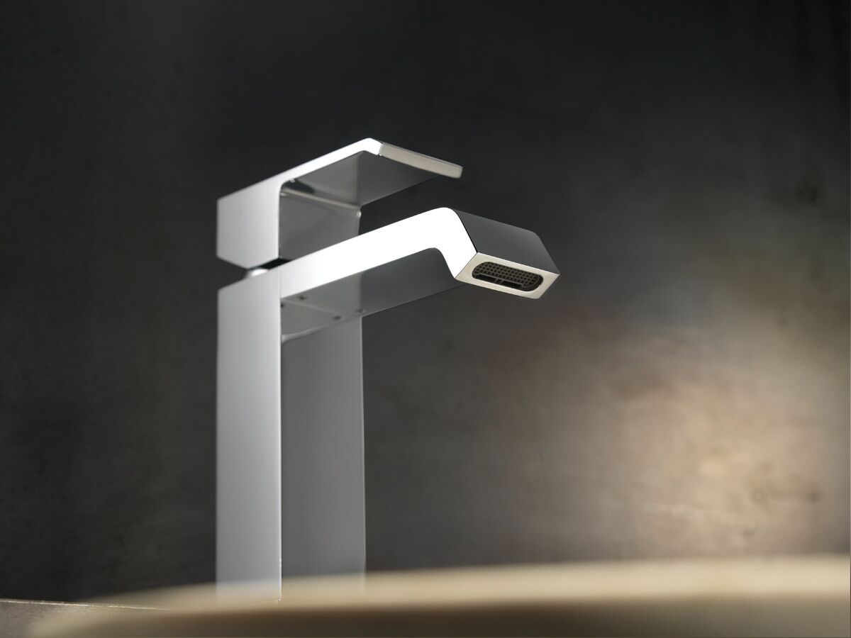 Teknobili Solido Basin Mixer Chrome (6 Star)