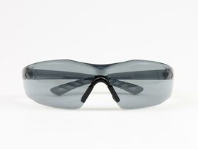 2Tuff Safety Glasses Silver/Black Frame