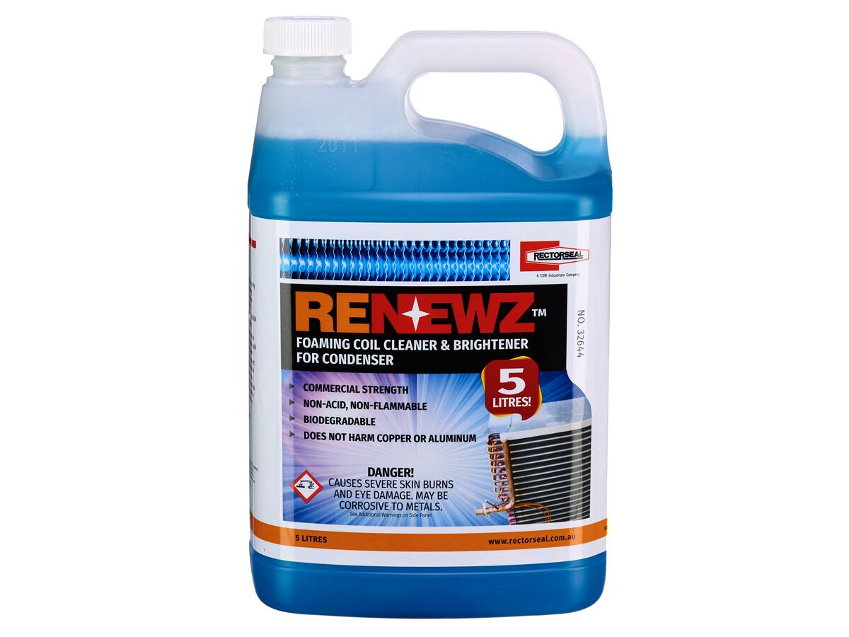 Rectorseal Renewz No Acid High Foaming Coil Cleaner 5 Litre from Reece